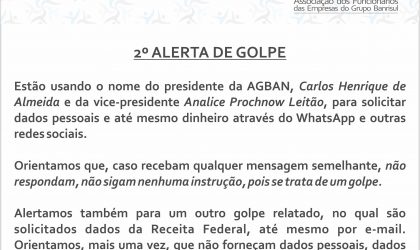 2º alerta de golpe