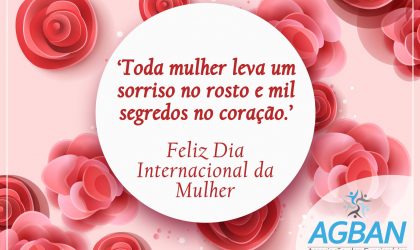 Feliz Dia da Mulher!