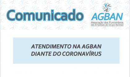 Comunicado: Coronavírus
