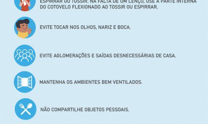Continuamos na luta contra a disseminação do novo Coronavírus.