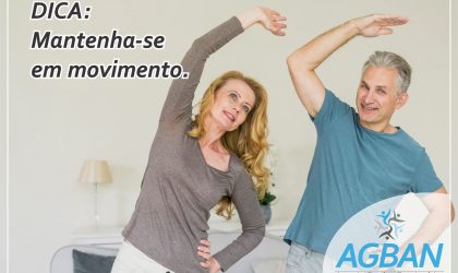 Dica: mantenha-se em movimento.