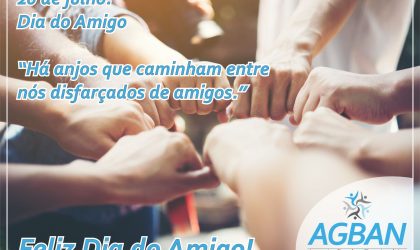 Feliz Dia do Amigo!