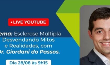 Esclerose Múltipla será tema da Quinta da Saúde de amanhã