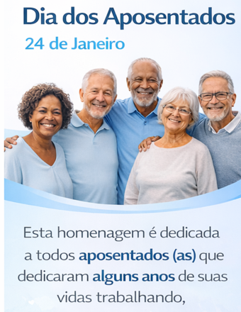 Homenagem aos aposentados