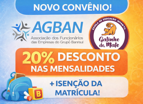 Convênio com Escola Gatinho do Mato
