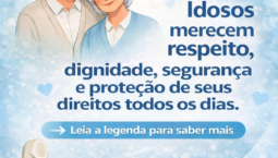 15 de junho é o Dia Mundial da Conscientização da Violência contra a Pessoa Idosa