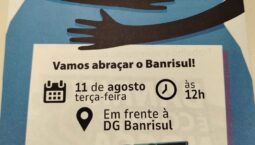 AGBAN apoia ato simbólico Aquele Abraço