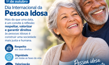 Pessoa idosa é história, é presente, é futuro!